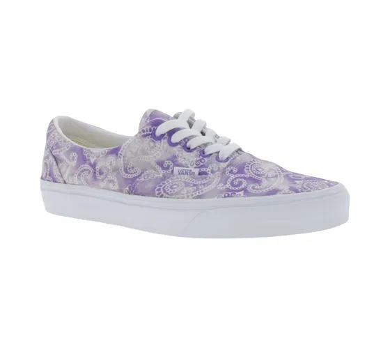 VANS ERA  Sneaker in tela con motivo Paisley per donna e uomo VN0A4U392G91 Viola/Bianco